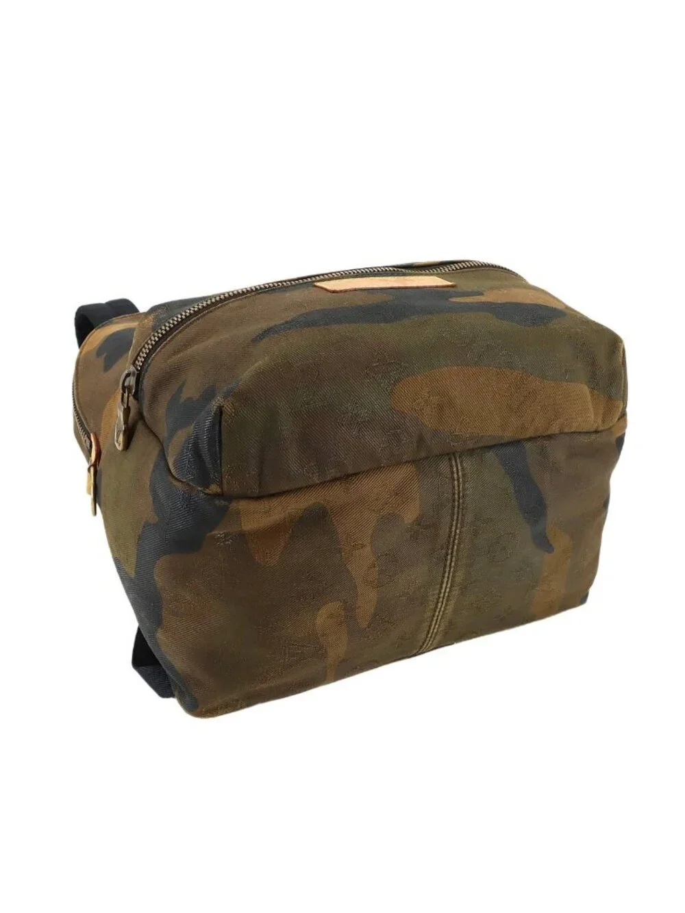 Louis Vuitton Backpack Canvas Green